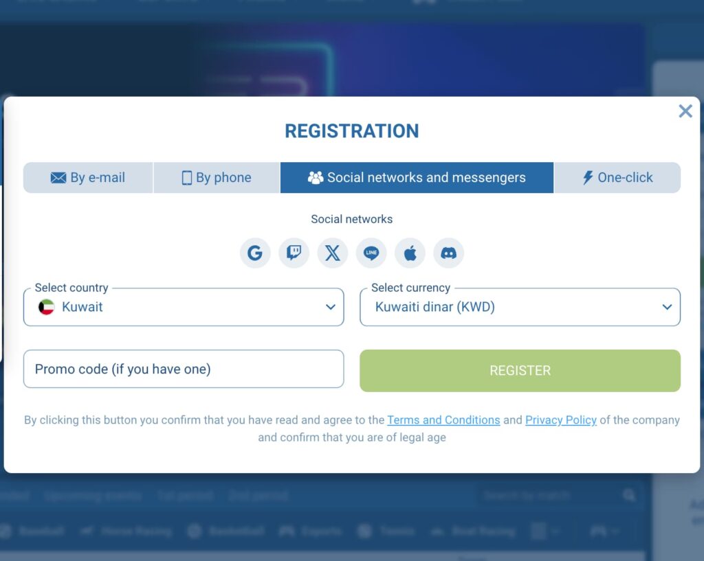 1xBet-–-Social-Network-Registration