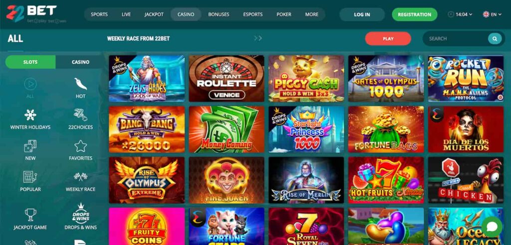 22bet-casino-section