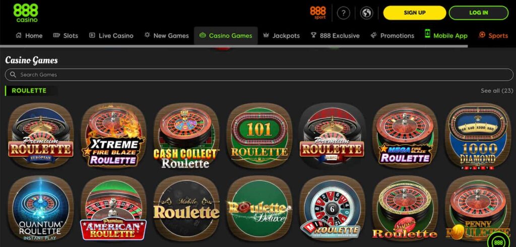 888-online-casino-section