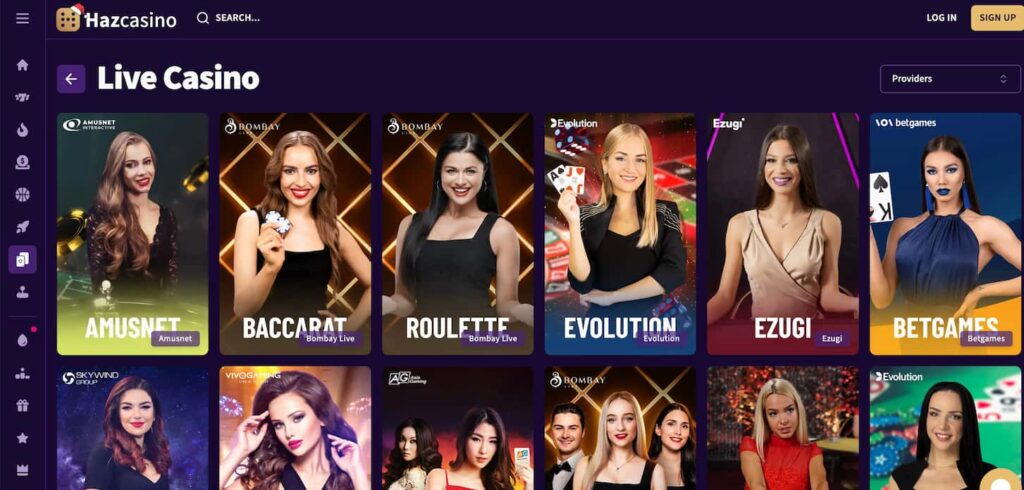 live-games-section-haz-casino